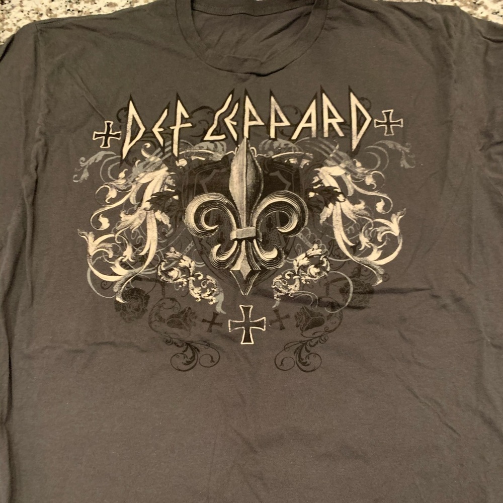 Def Leppard concert tour T Shirt XXL
